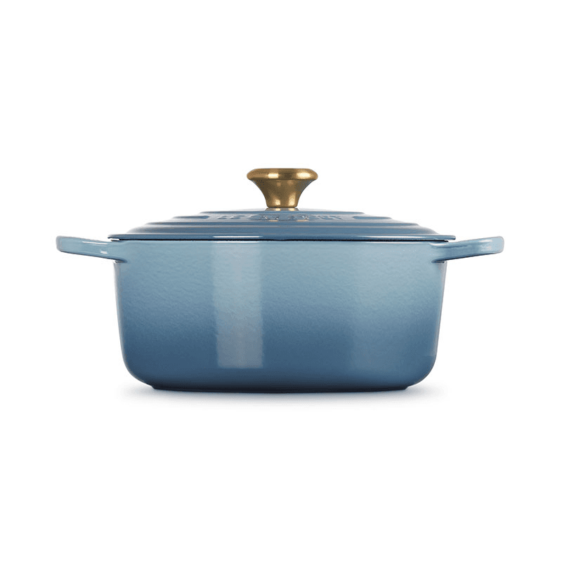 Signature Cast Iron Round Casserole