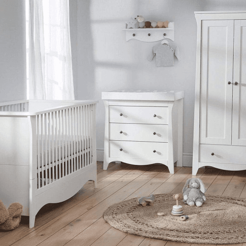 Image showing the Clara 3 Piece Nursery Furniture Set product.