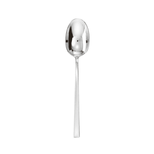 Image showing the Linea Q Dessert Spoon, Stainless Steel product.