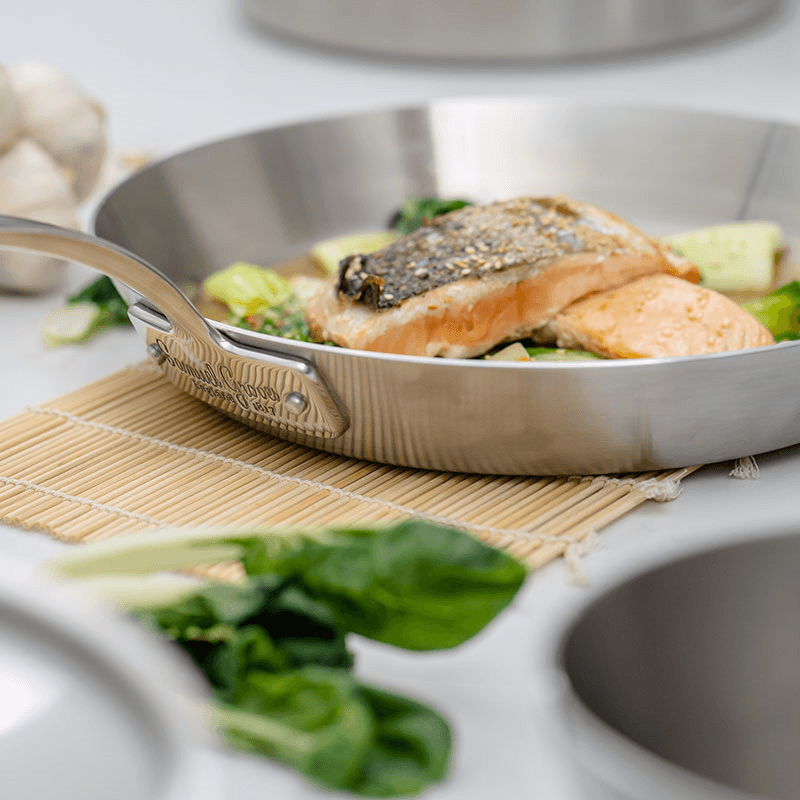 Classic Triply Frypan, Stainless Steel