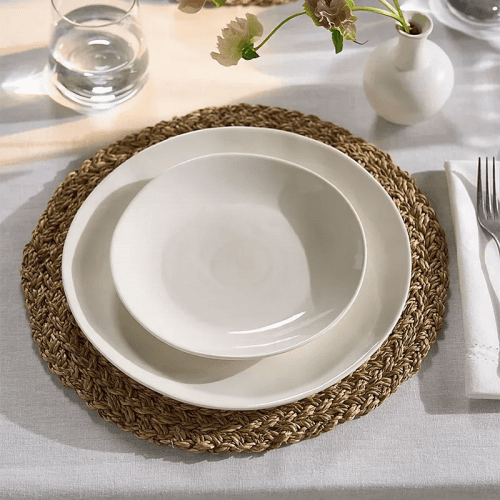 Image showing the Burnham Side Plate, White product.