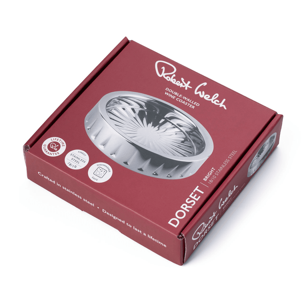 Dorset Wine Coaster, Stainless Steel