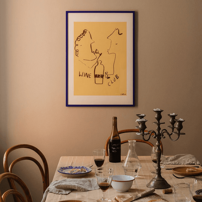 Ruby Hughes Wine Club Print