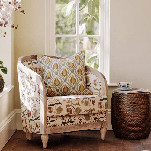 Image showing the Cornelia Cushion Cover, 51 x 51cm, Eau De Nil product.