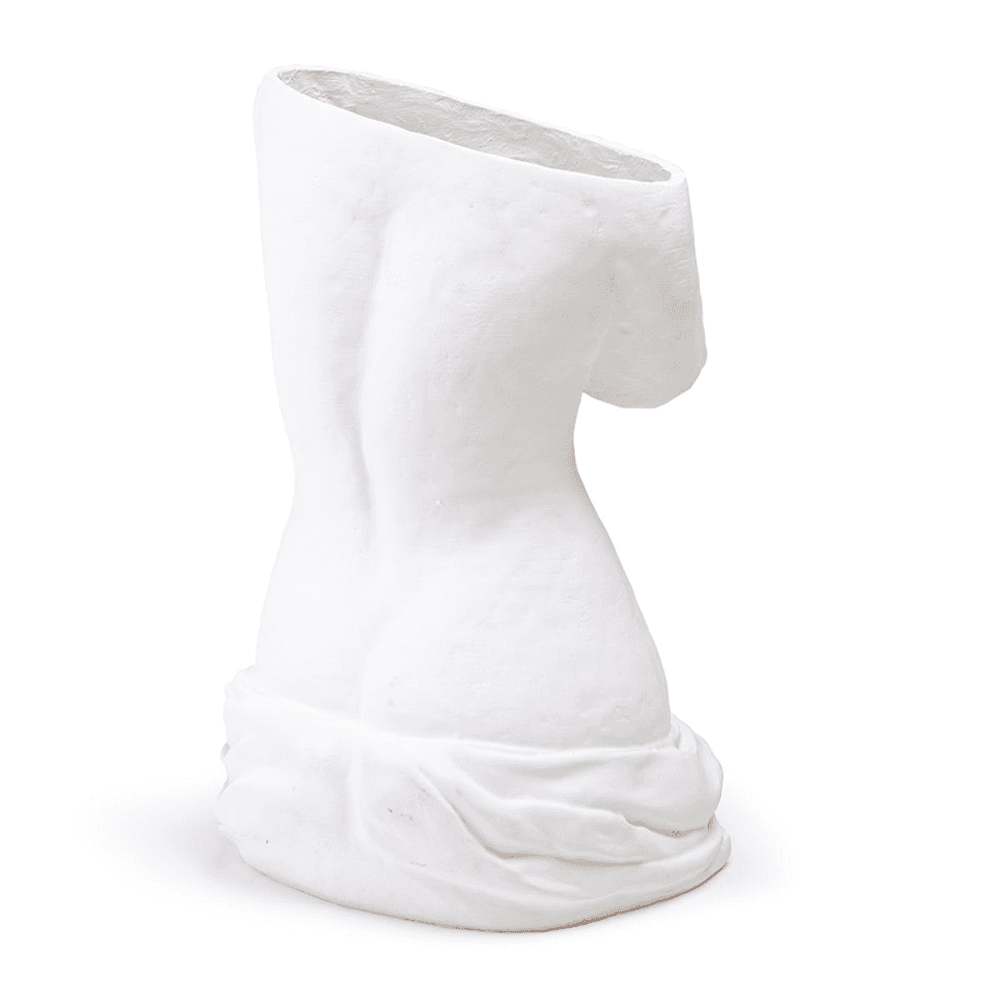 Milo Umbrella Stand, White
