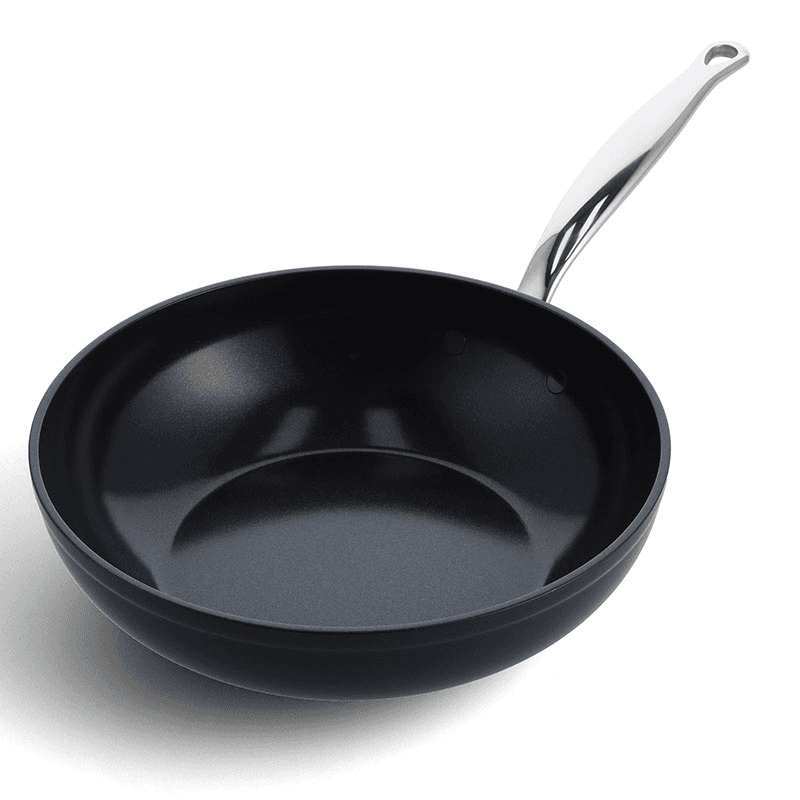 Barcelona Pro Non-Stick Wok, Black