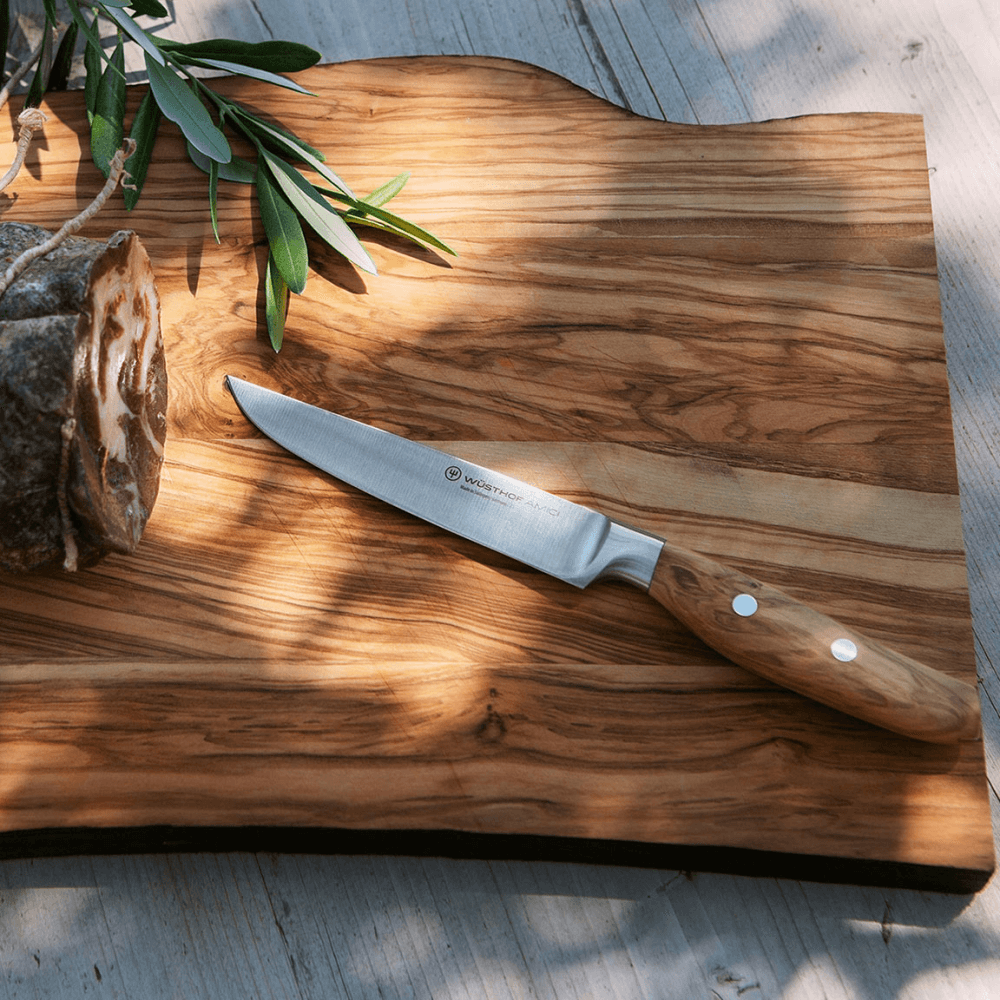 Amici Steak Knife Set, Brown