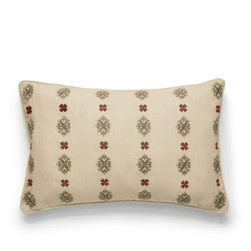 Image showing the Metsovo Cushion Cover, 65 x 42cm, Sage product.