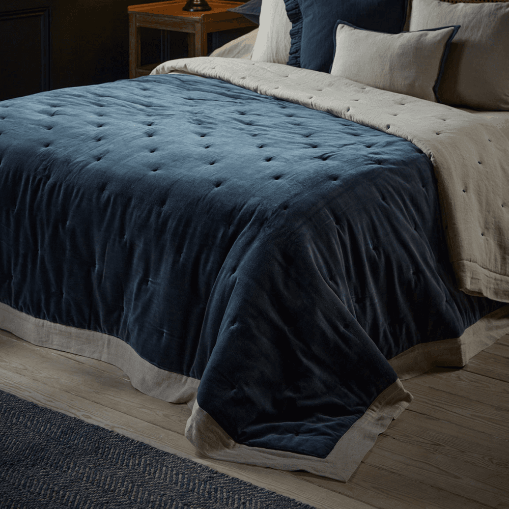 Reversible Velvet Quilt