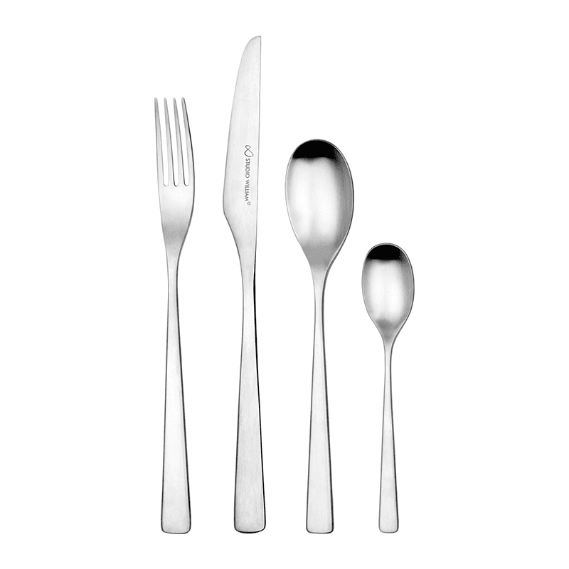 Tilia 24 Cutlery Piece Set, Satin