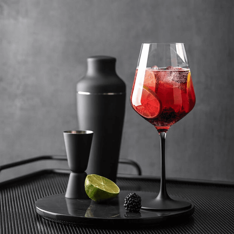 Manufacture Rock Set of 4 Red Wine Glasses, Clear