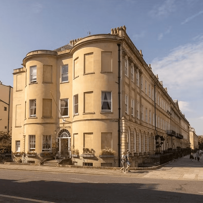 One Night Bath City Break at Dukes Hotel and Visit to the Roman Baths for Two