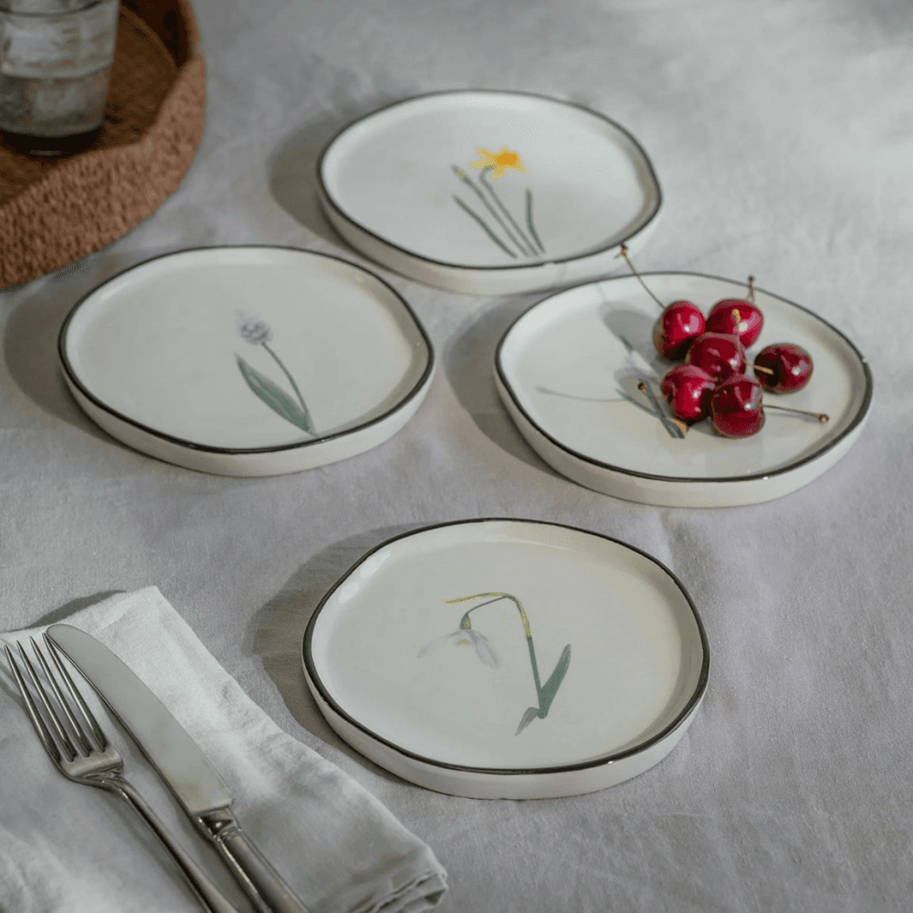 Helton Botanical Plates, Multi
