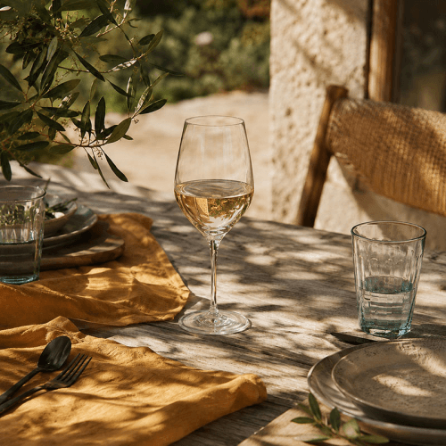 Image showing the Alice White wine glass, 380 ml, Clear product.