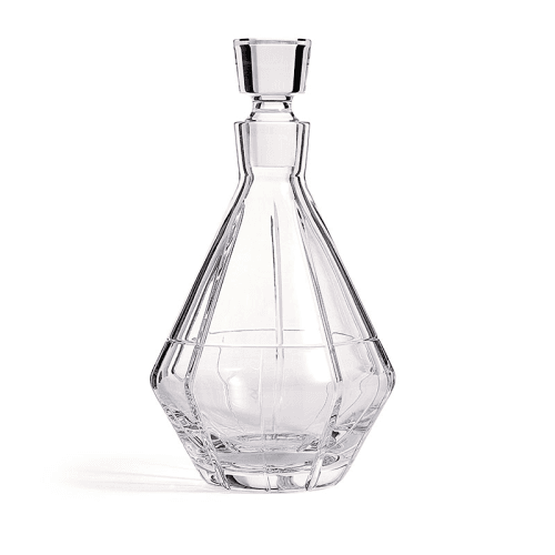 Image showing the Luxe Graphite Decanter, 850ml, Clear product.