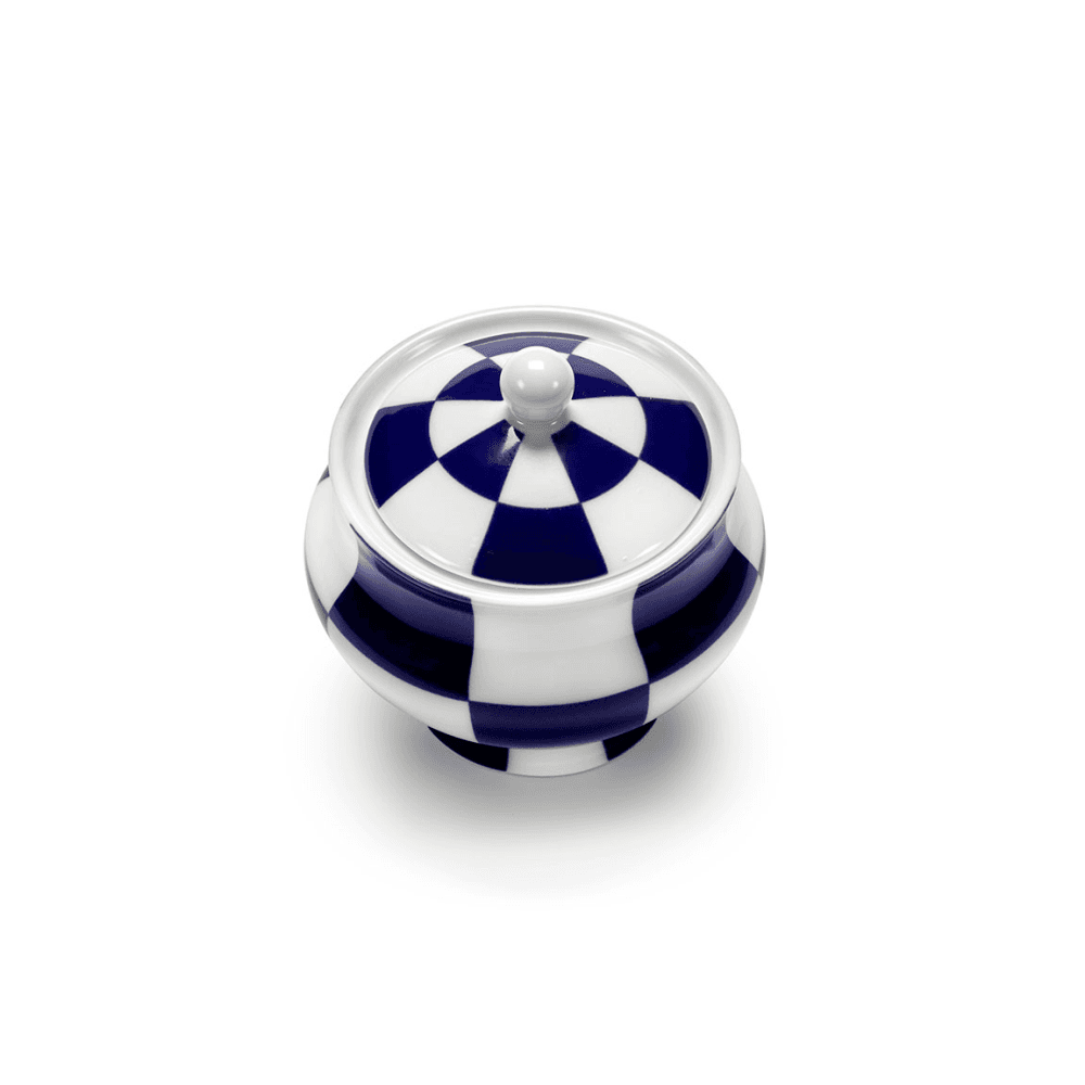 Les Objets Mouleversants by Wouters&Hend Fete des Betes Sugar Bowl, Blue