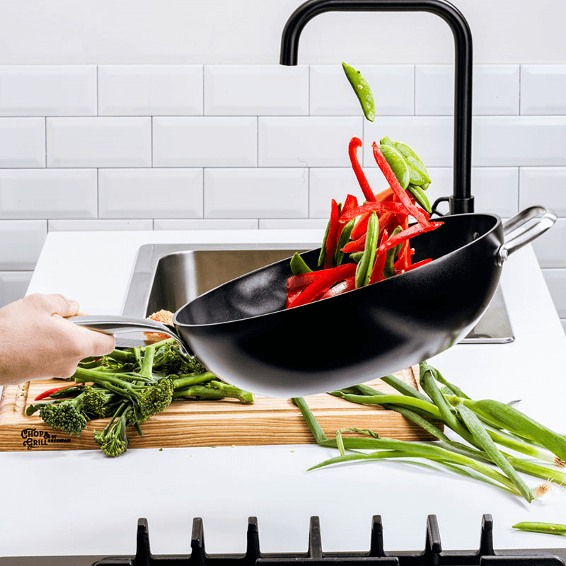 Copenhagen Non-Stick Wok, Black