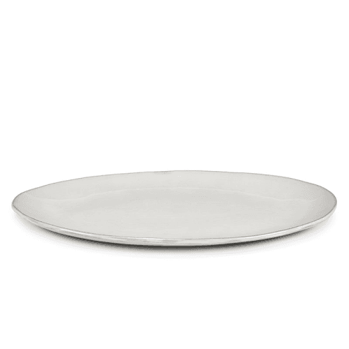 Image showing the La Mère by Marie Michielssen Set of 2 Oval Plates, Off White product.
