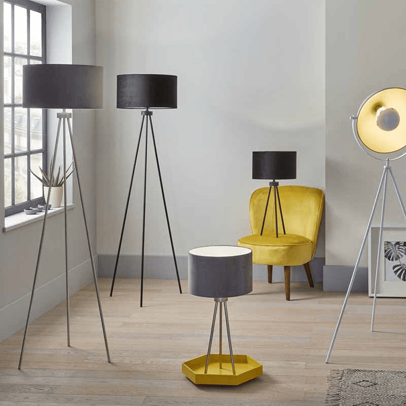 Houston Tripod Floor Lamp