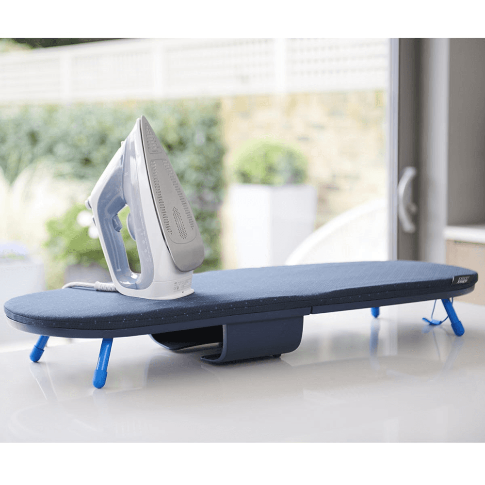 Pocket Plus Folding Table Top Ironing Board, Blue