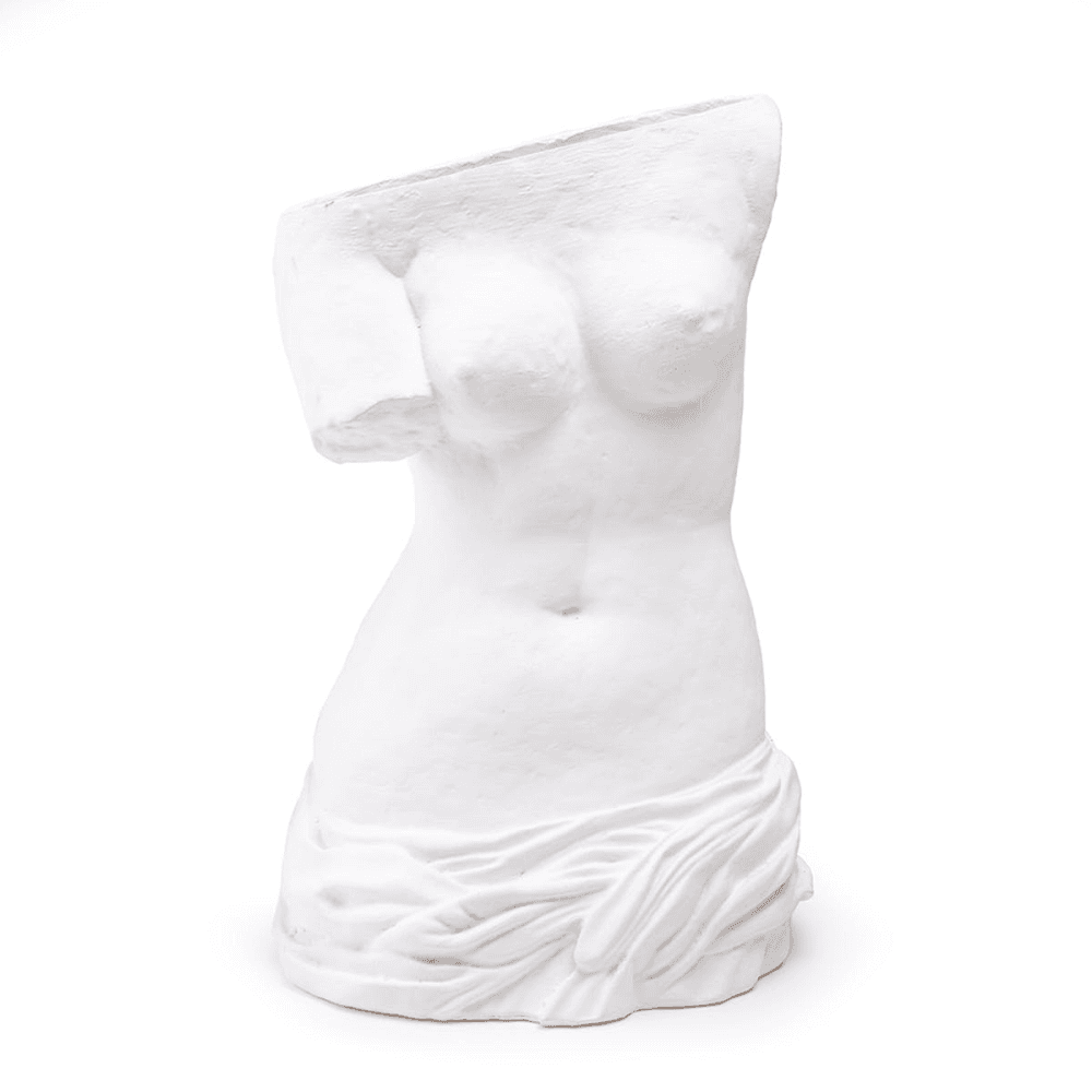 Milo Umbrella Stand, White