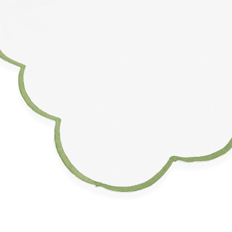 Annabelle Scalloped Set of 2 Pillowcases