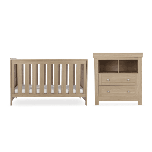 Image showing the Burford 2 Piece Nursery Furniture Set product.