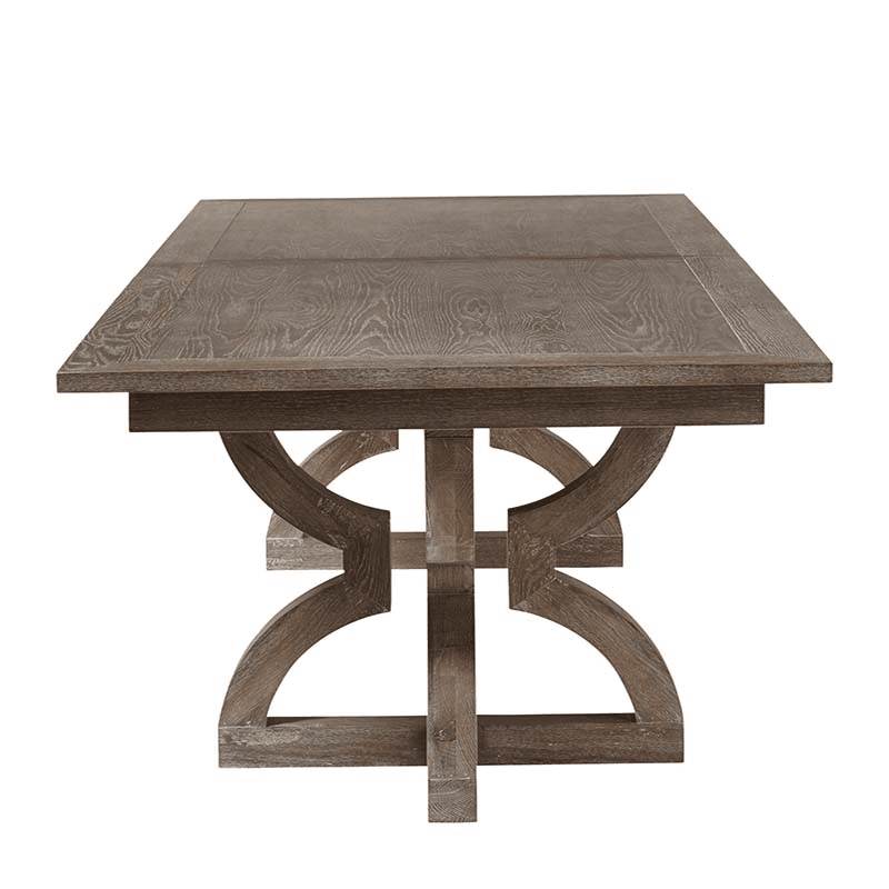 Kaishu Extendable Dining Table - Watered Grey, Watered Grey