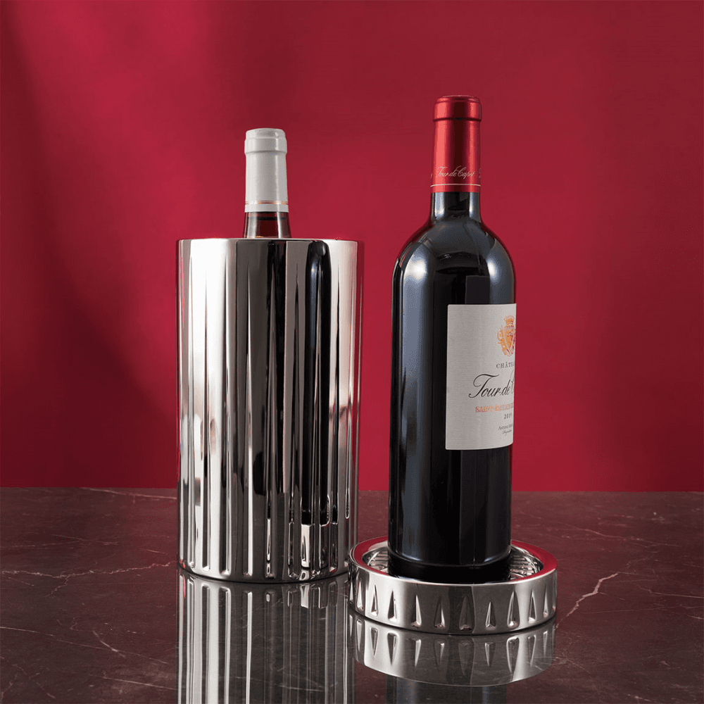 Dorset Wine Coaster, Stainless Steel