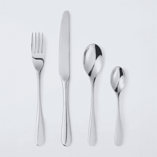 Image showing the Brook 16 Piece Cutlery Set, Stainless Steel product.