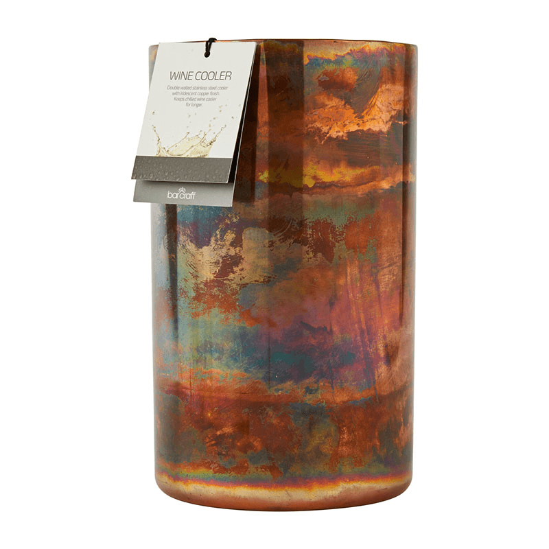 Double-Walled Wine Bottle Cooler, Copper