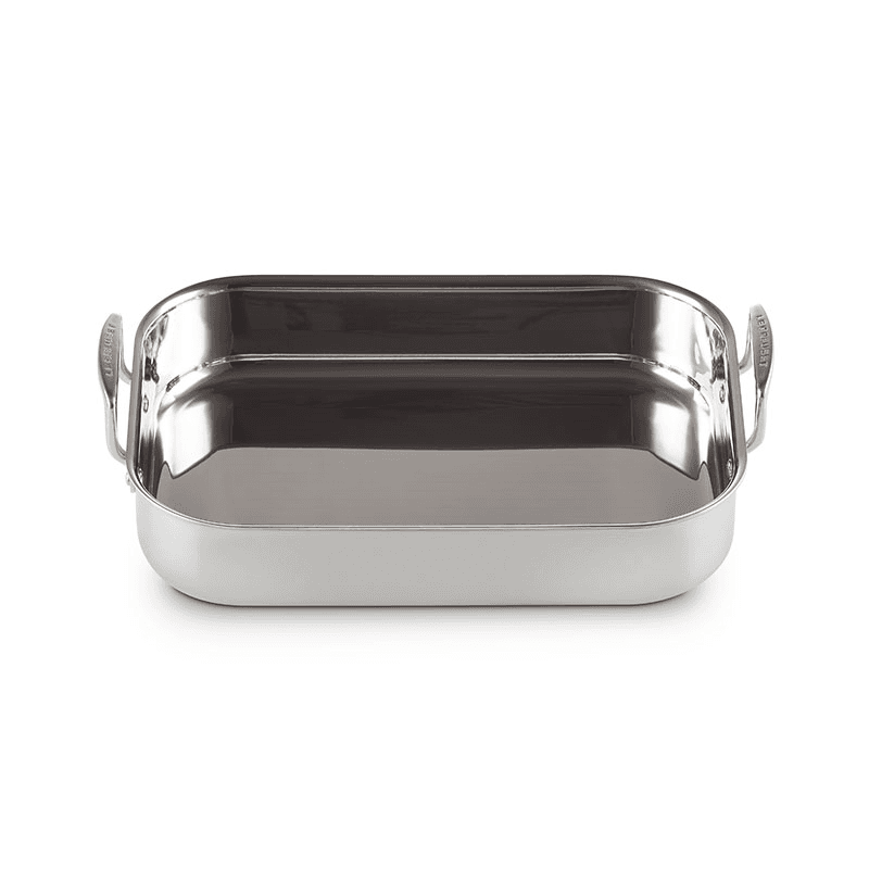 Classic 3-ply Rectangular Roaster, Stainless Steel