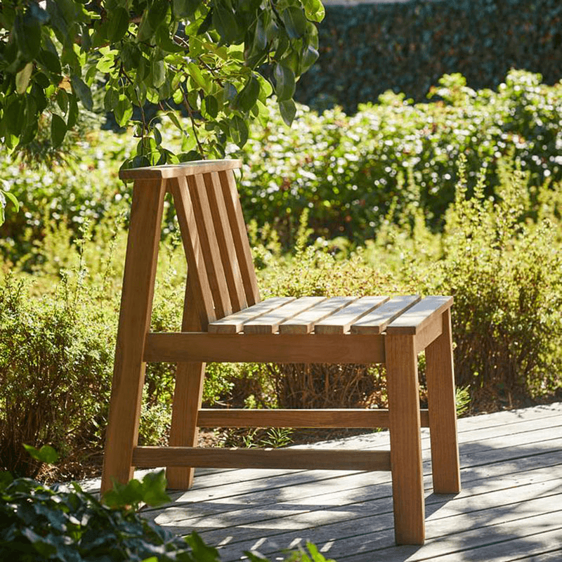 Plank Outdoor Bench, Natural