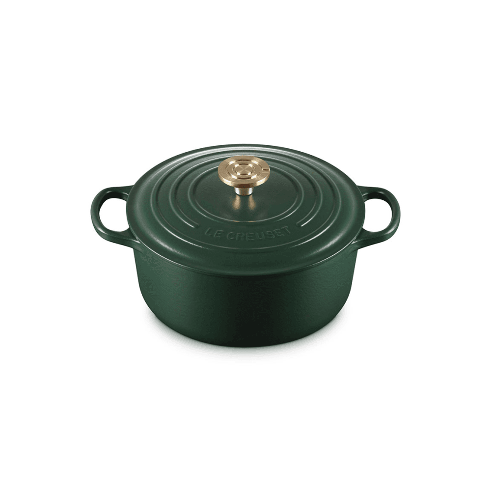 Signature Cast Iron Round Casserole