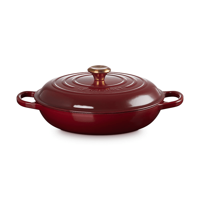 Signature Cast Iron Shallow Casserole