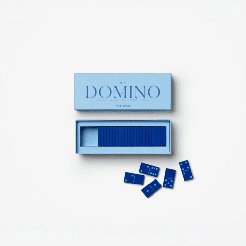 Image showing the Classic Dominoes, Blue product.