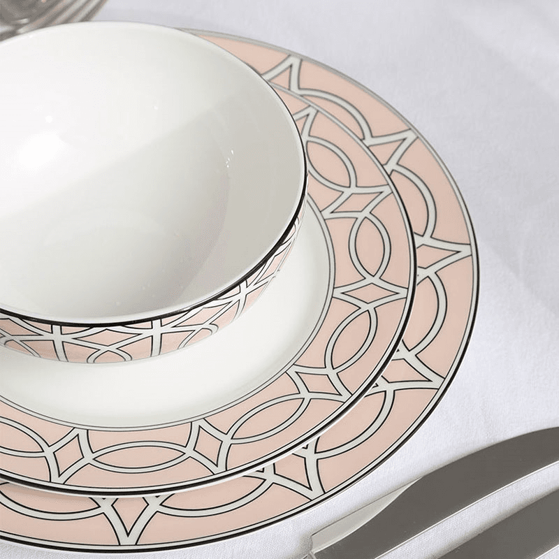 Loop Set of 2 Dinner Plates