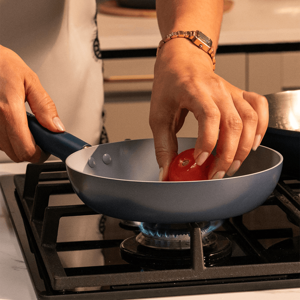 Ceramic Set of 2 Non-Stick Frying Pans