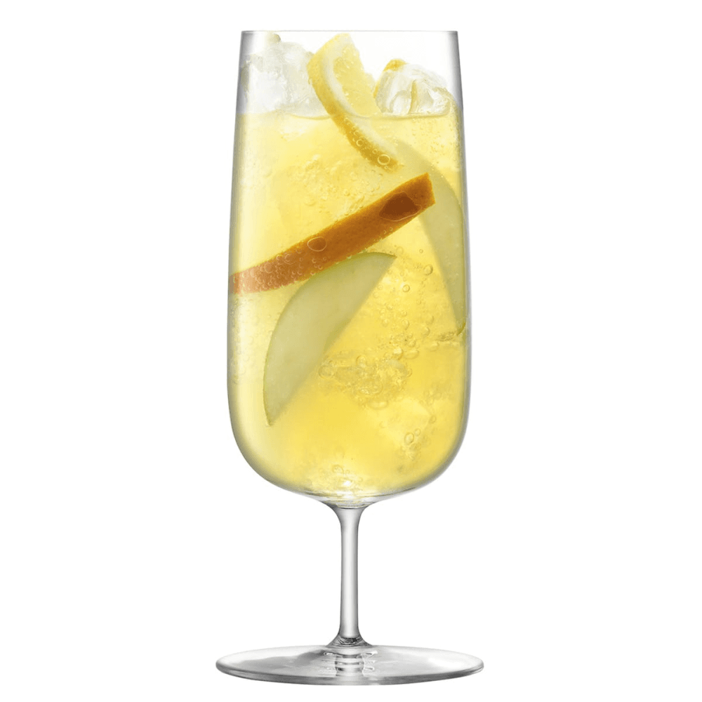 Borough Set of 4 pilsner glasses, clear