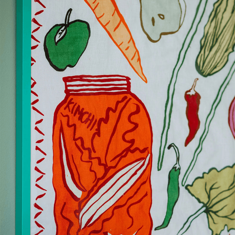 Tea Towel, Kimchi
