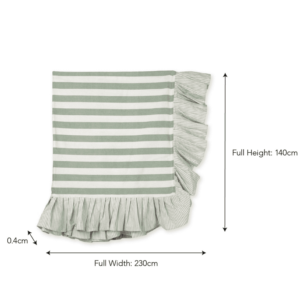 Harlton Wide Stripe Tablecloth