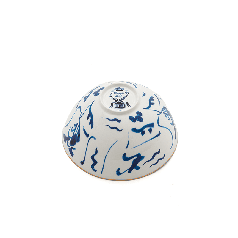 Diesel Living Classic on Acid Salad Bowl, Koi
