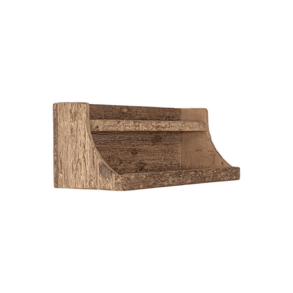 Ibo Storage Shelf, Reclaimed Wood