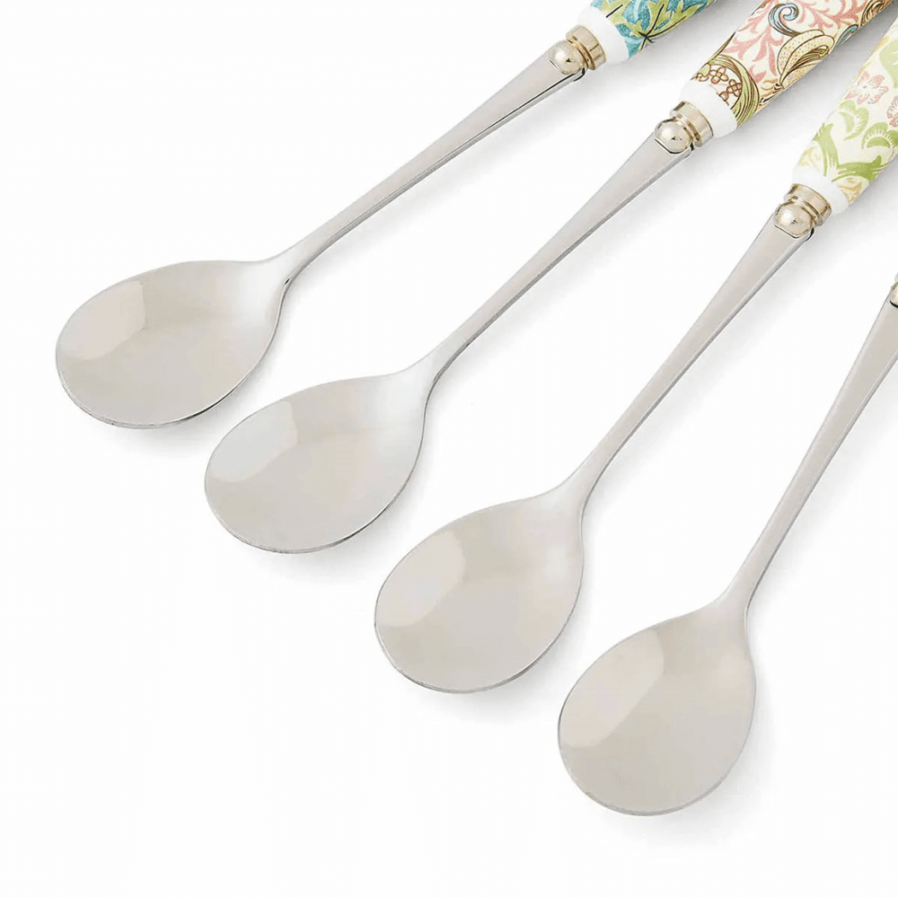 Morris & Co Set of 4 Teaspoons, Multi