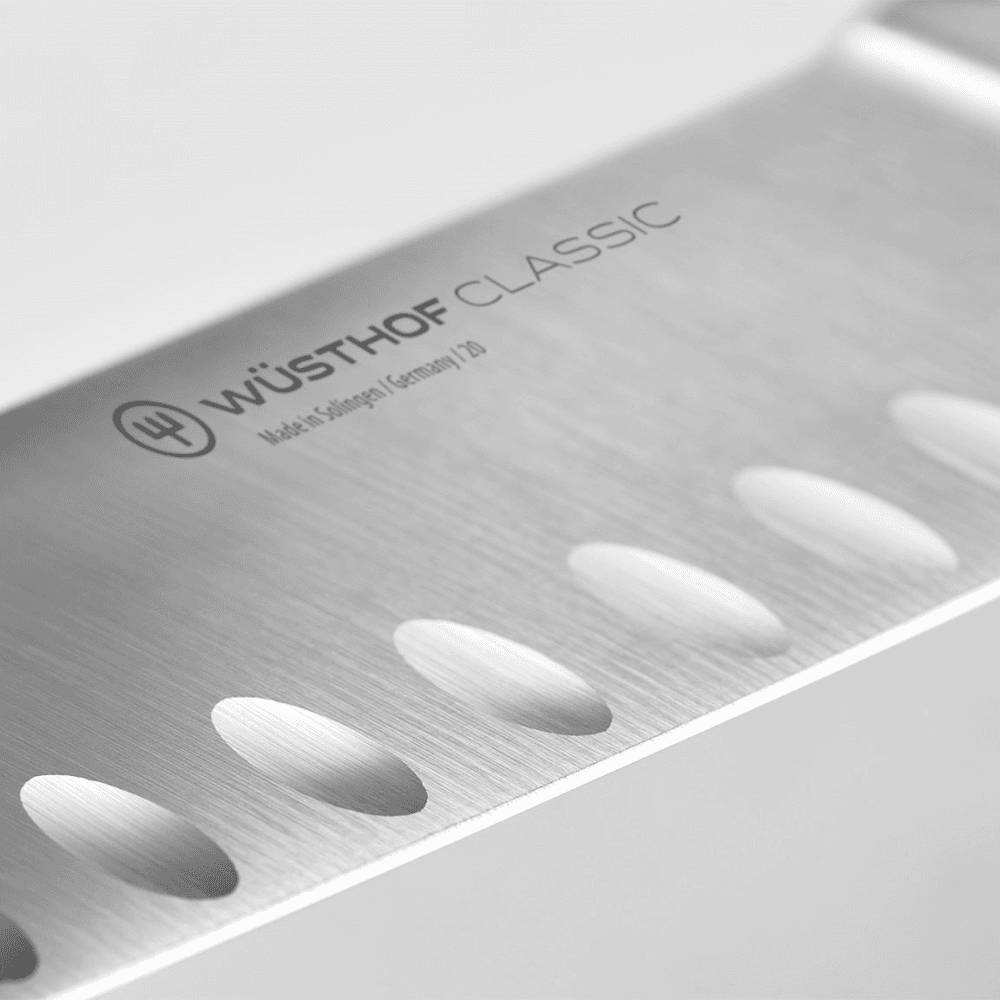 Classic Santoku with Hollow Edge