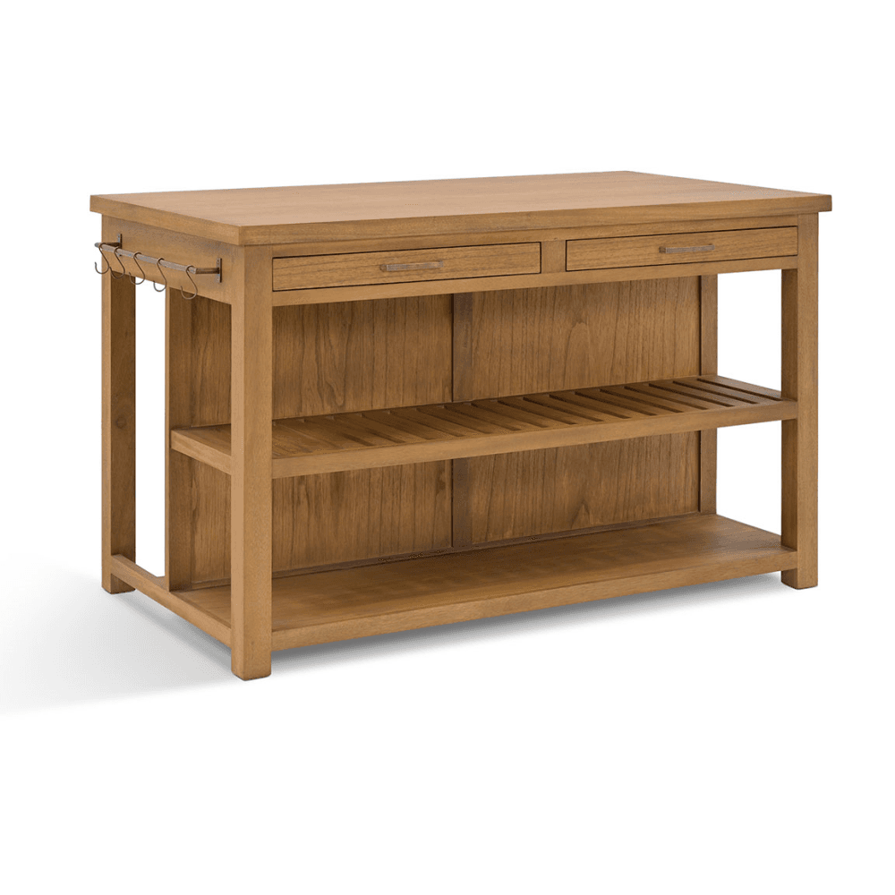 Walcote Kitchen Island, Natural
