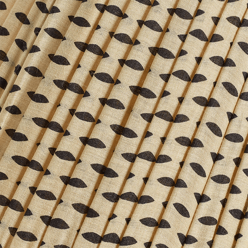Serigraph Lampshade, Jet