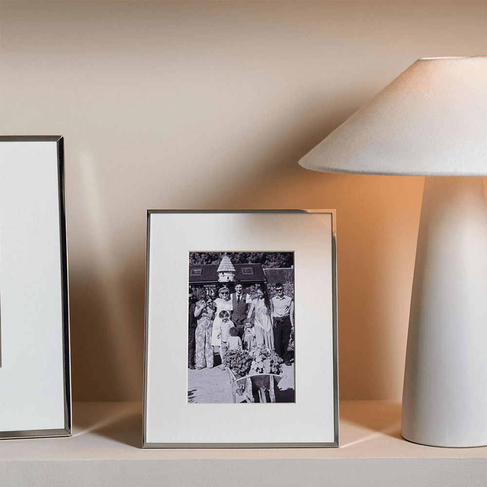 Fine Silver Photograph Frame