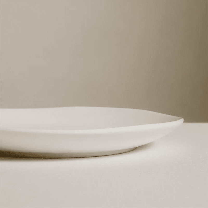 Burnham Side Plate, White