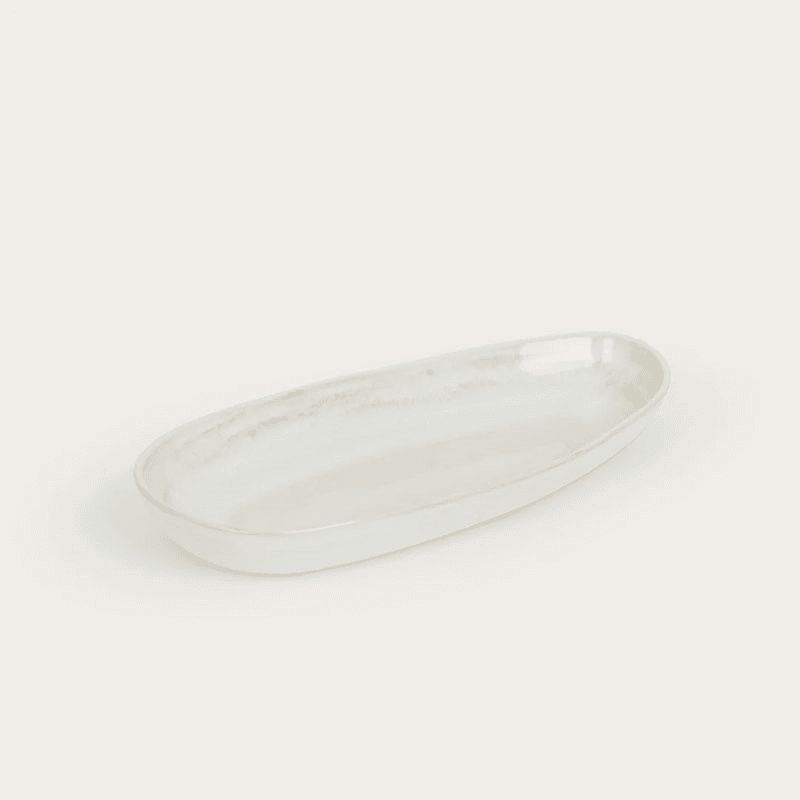 Amberley Oval Platter, Yellow